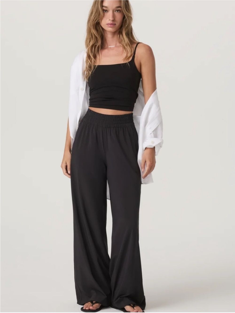 Vuori Villa Wideleg Pant Black Size Large